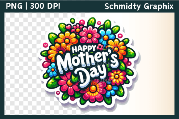 Download Happy Mother's Day Flower Clipart PNG - Happy mother's day Collection
