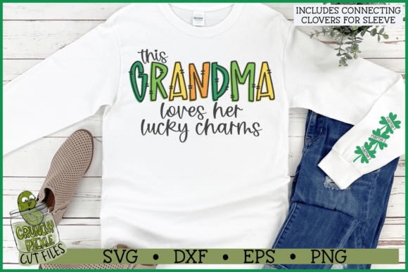 Download Grandma Loves Her Lucky Charms on Sleeve - Love Collection