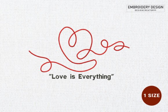 Download Love Embroidery Design - Love Collection